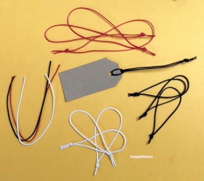 Cut lengths(100pcs) of 1mm waxed cotton cord