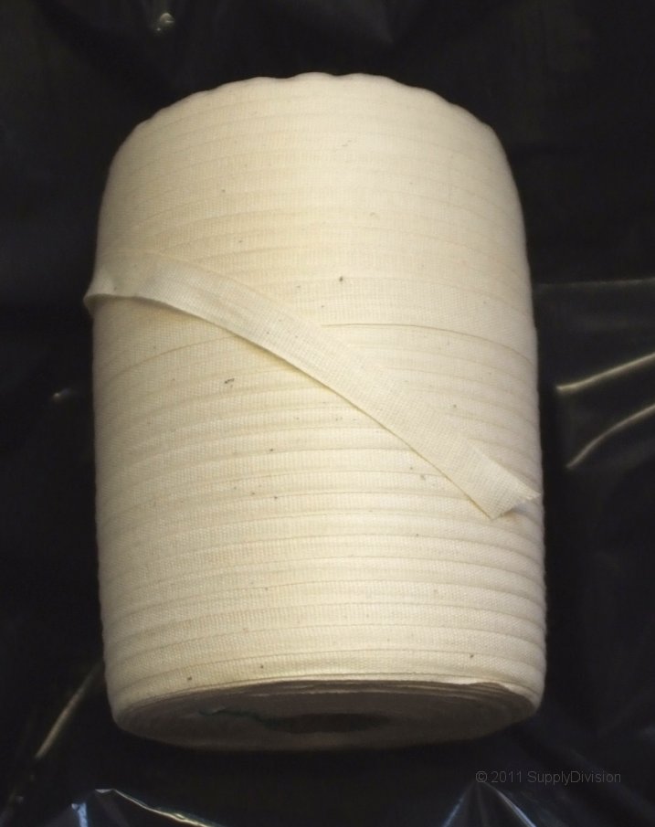 Plain Weave cotton tape 6mm to 25mm 1 metre TrueTrim Trade Suppliers